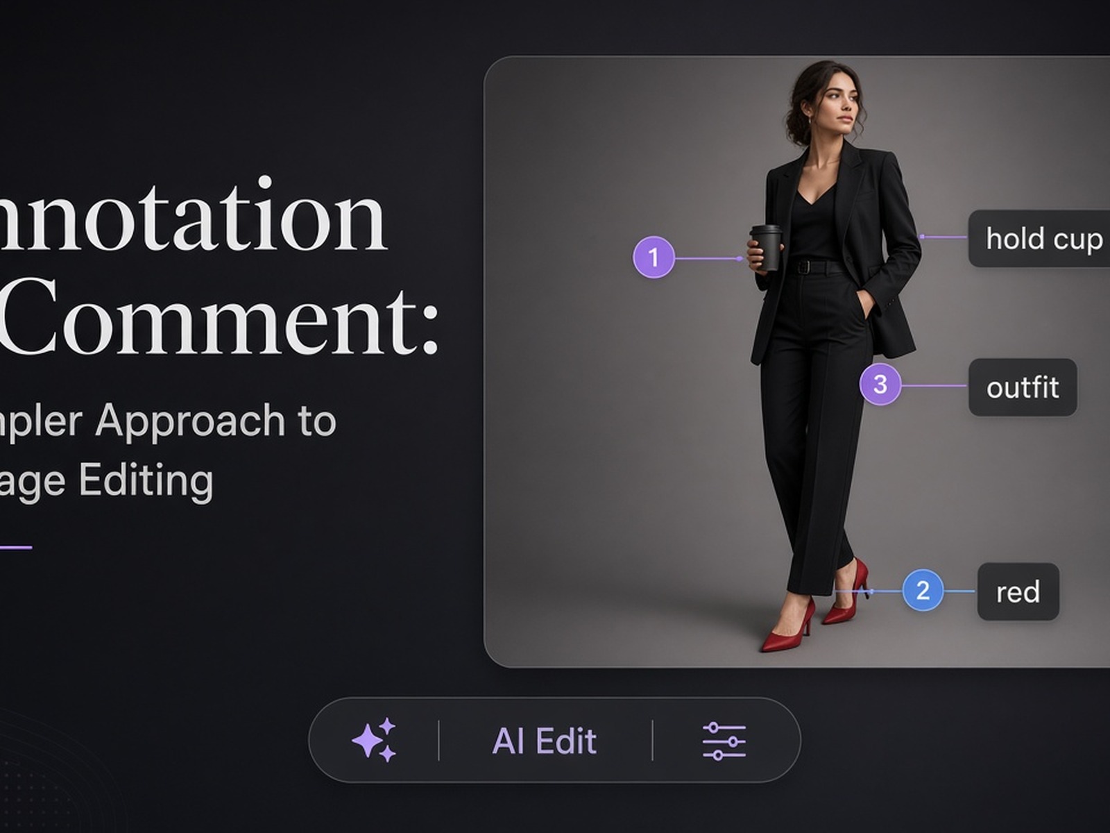 Annotation & Comment: A Simpler Approach to AI Image Editing